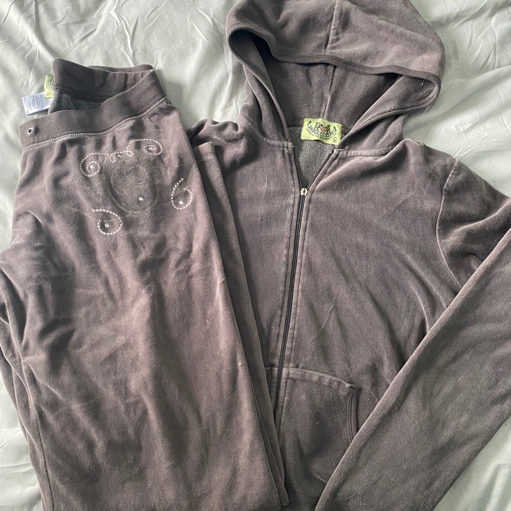 Vintage Juicy Velour zip-up hoodie